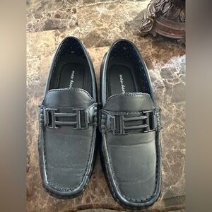 Men's Black Moccasins by